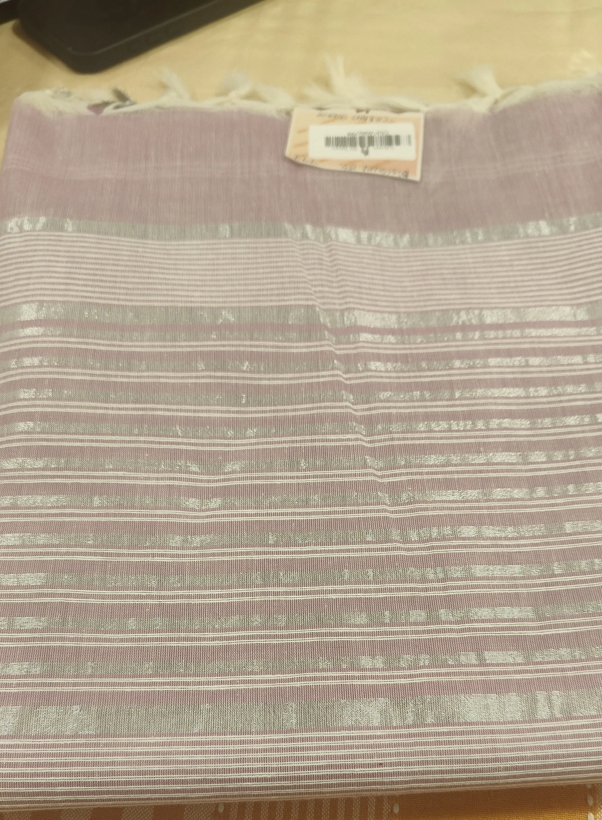 Linen Shawl O01 view 3