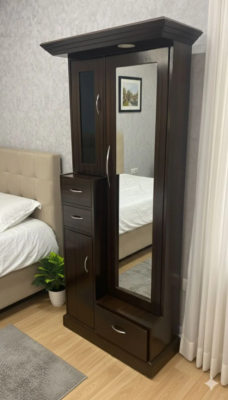 Elegant Wooden Wardrobe
