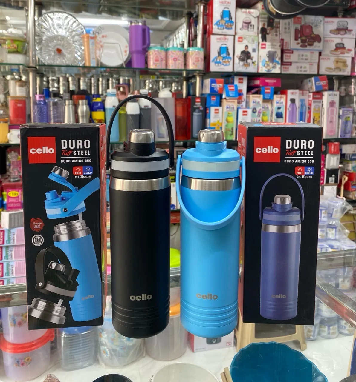 Cello Duro Amigo 850 Stainless Steel Bottle