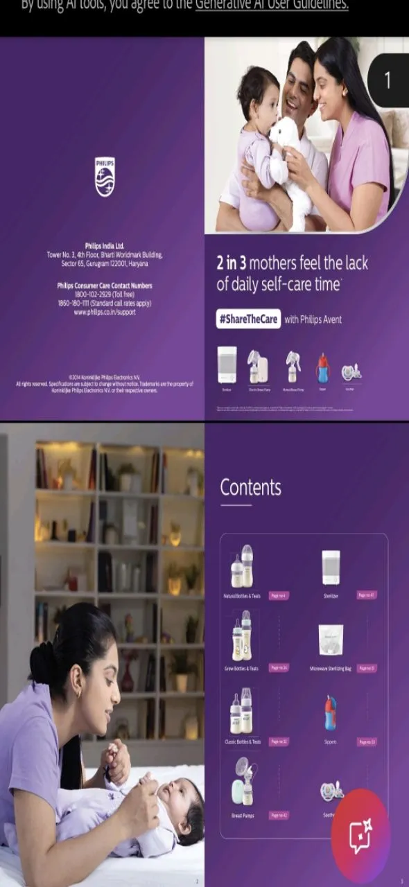 Philips Avent Baby Care Products