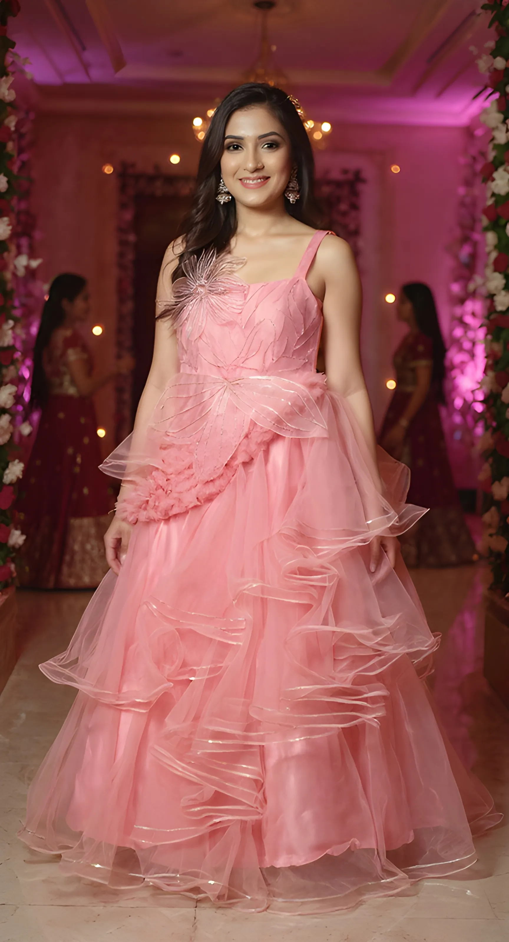 Pink Evening Gown