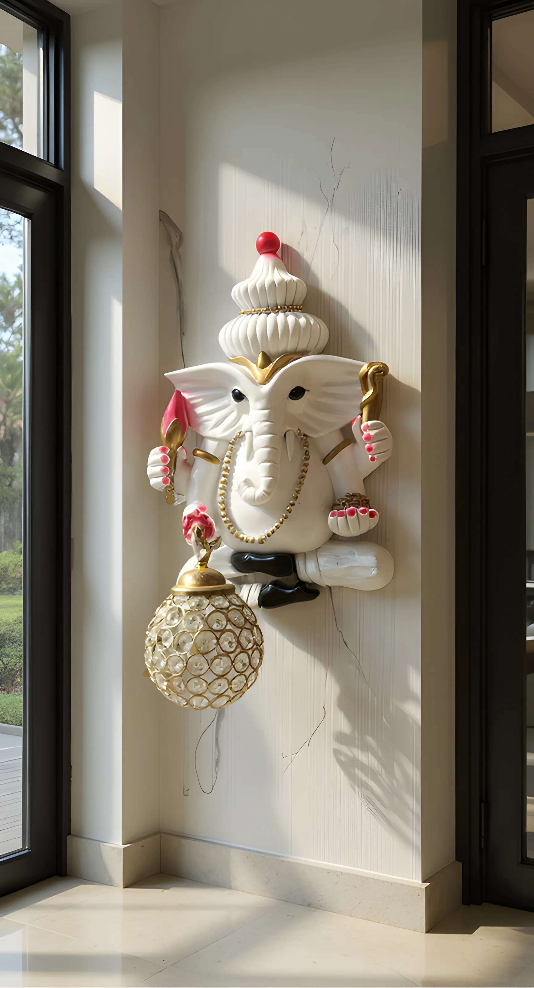 Ganesha Wall Lamp