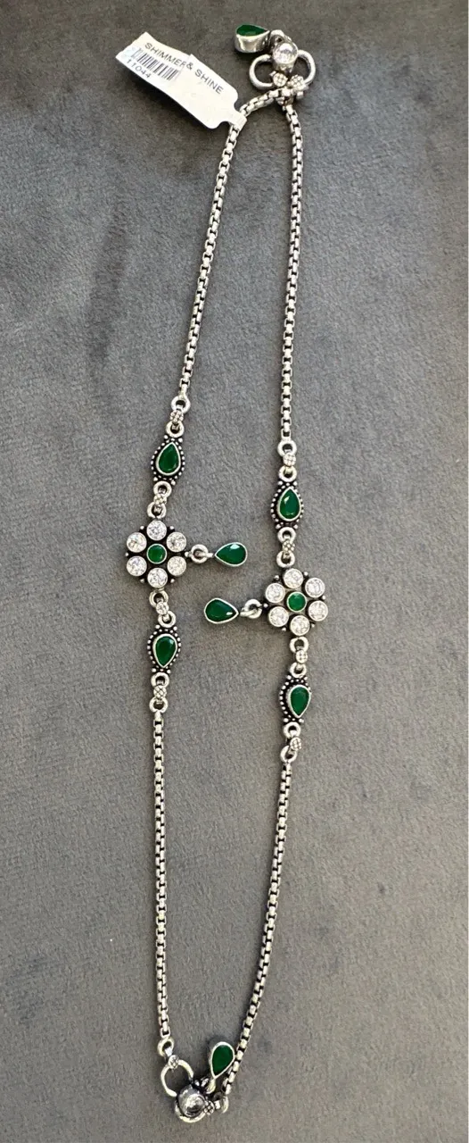 Shimmer & Shine Emerald Anklets view 3