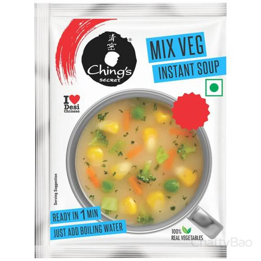 Chings Secret Mix Veg Instant Soup 15 g