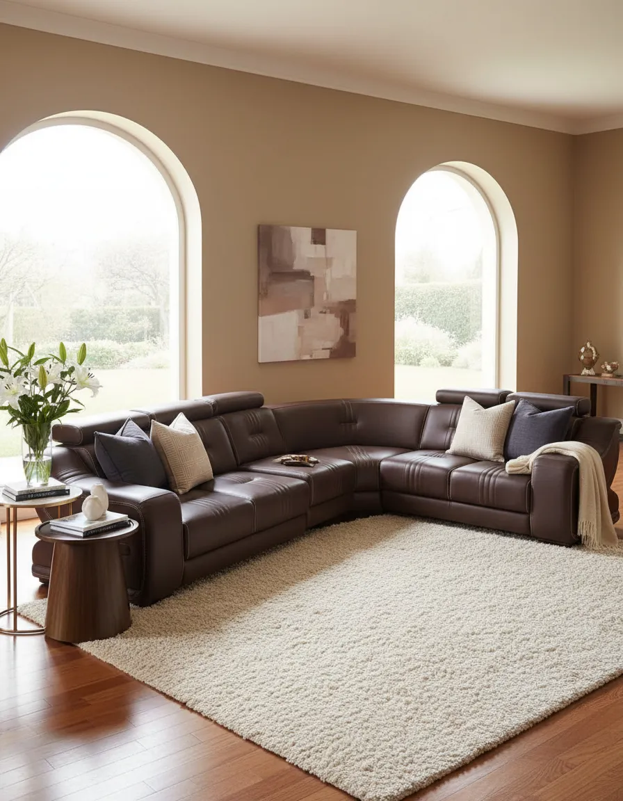 Lucknow Furnitures L-Shaped Sofa