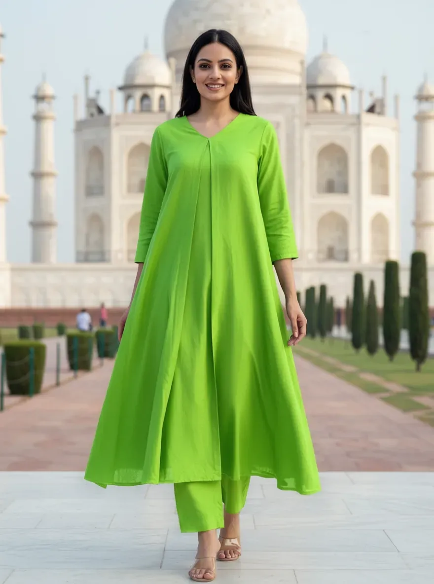 Black Kurti Set