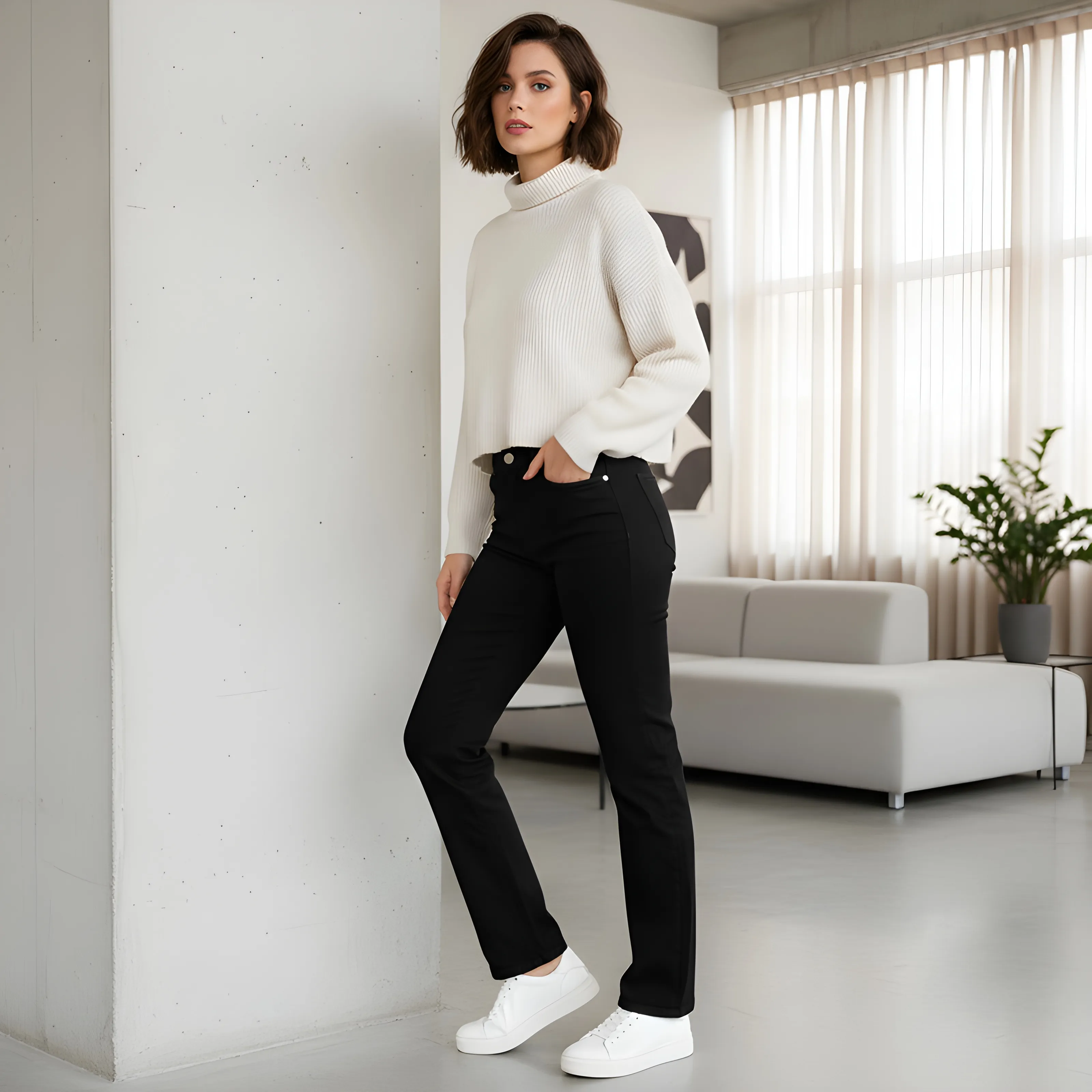 Tha Mirror Story Black Jeans 625