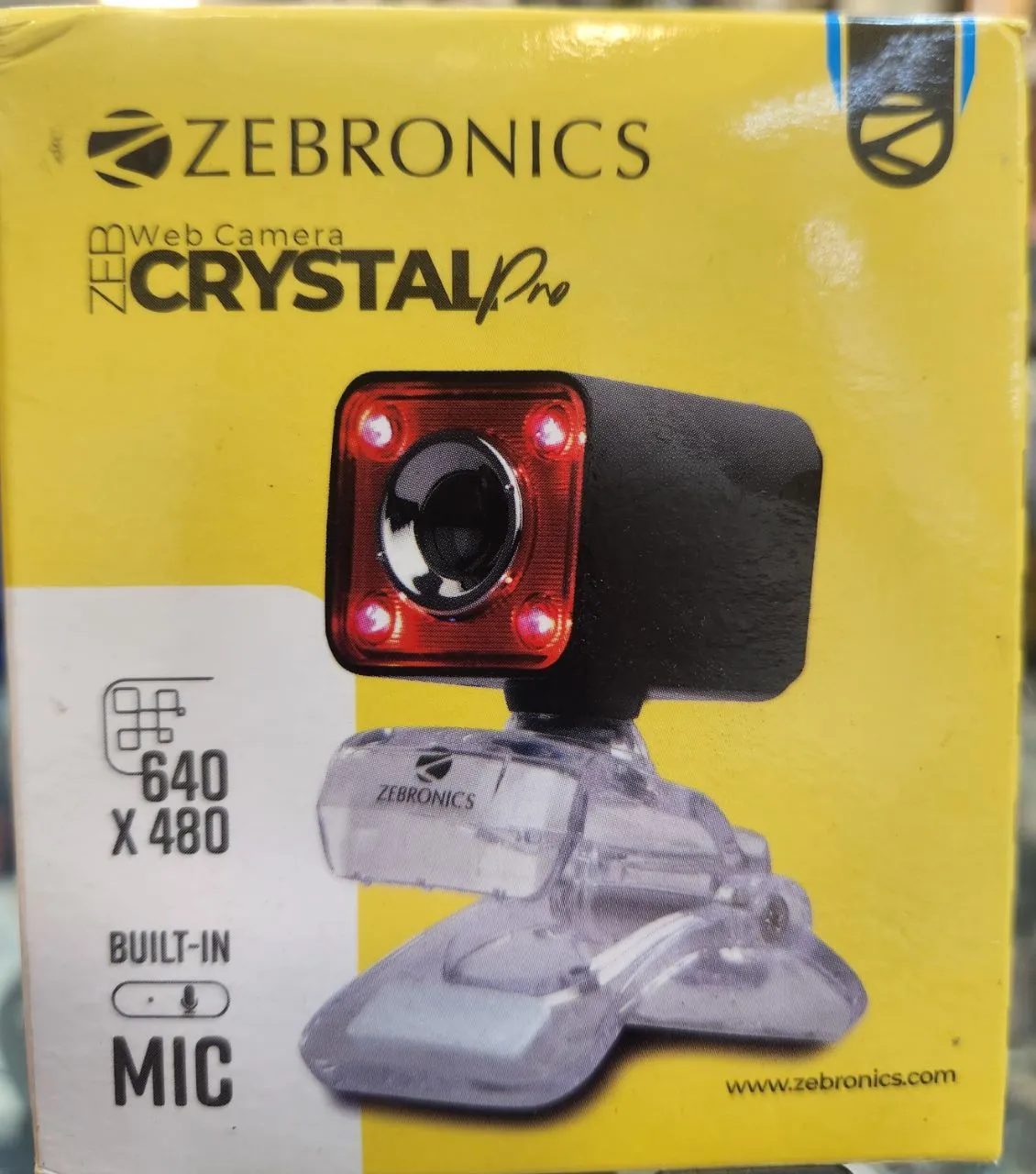 Zebronics ZEB-Crystal Pro Web Camera