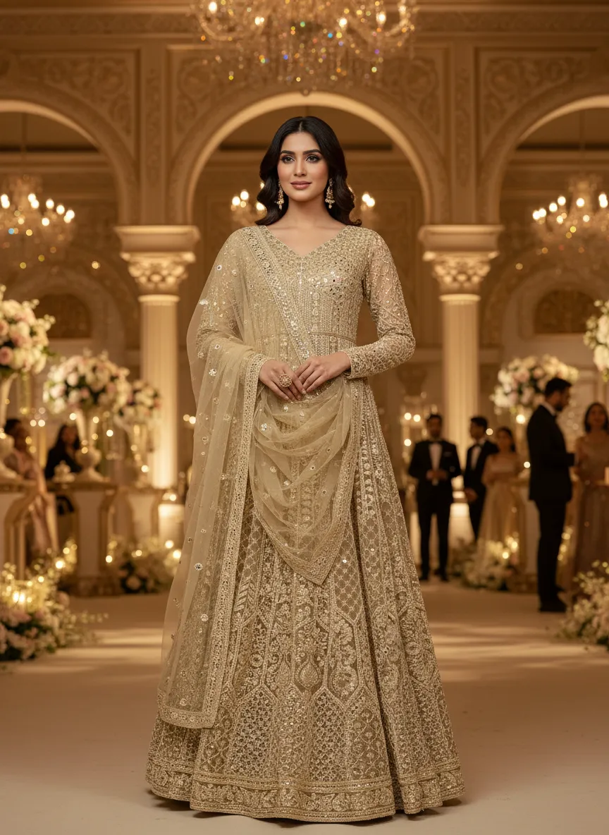 Embroidered Lehenga
