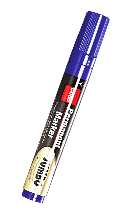Cello Permanent Marker Jumbo Blue