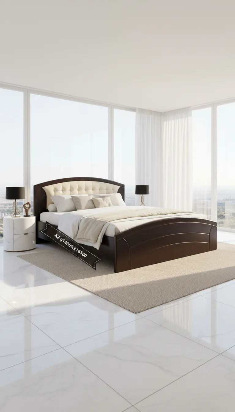 Elegant Wooden Bed