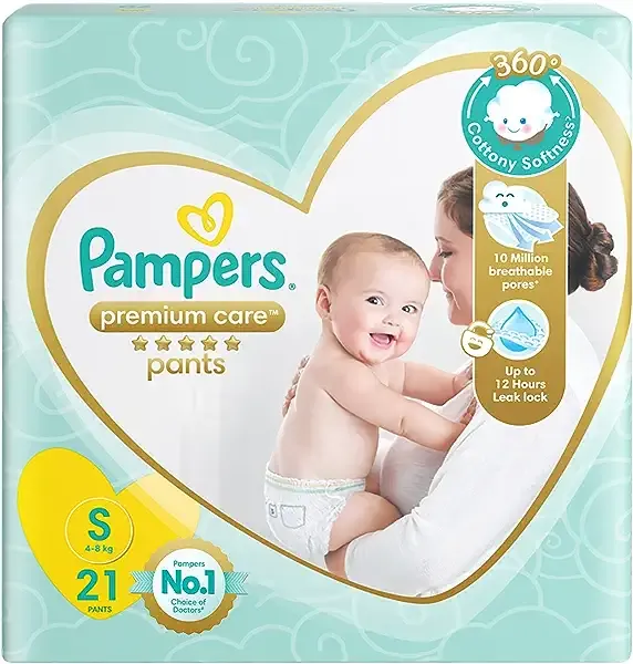 Pampers Premium Care Pants S 21 Pieces