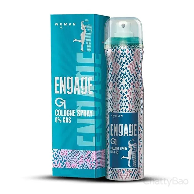 Engage G1 Cologne No Gas Perfume Deodorant for Women 135 ml