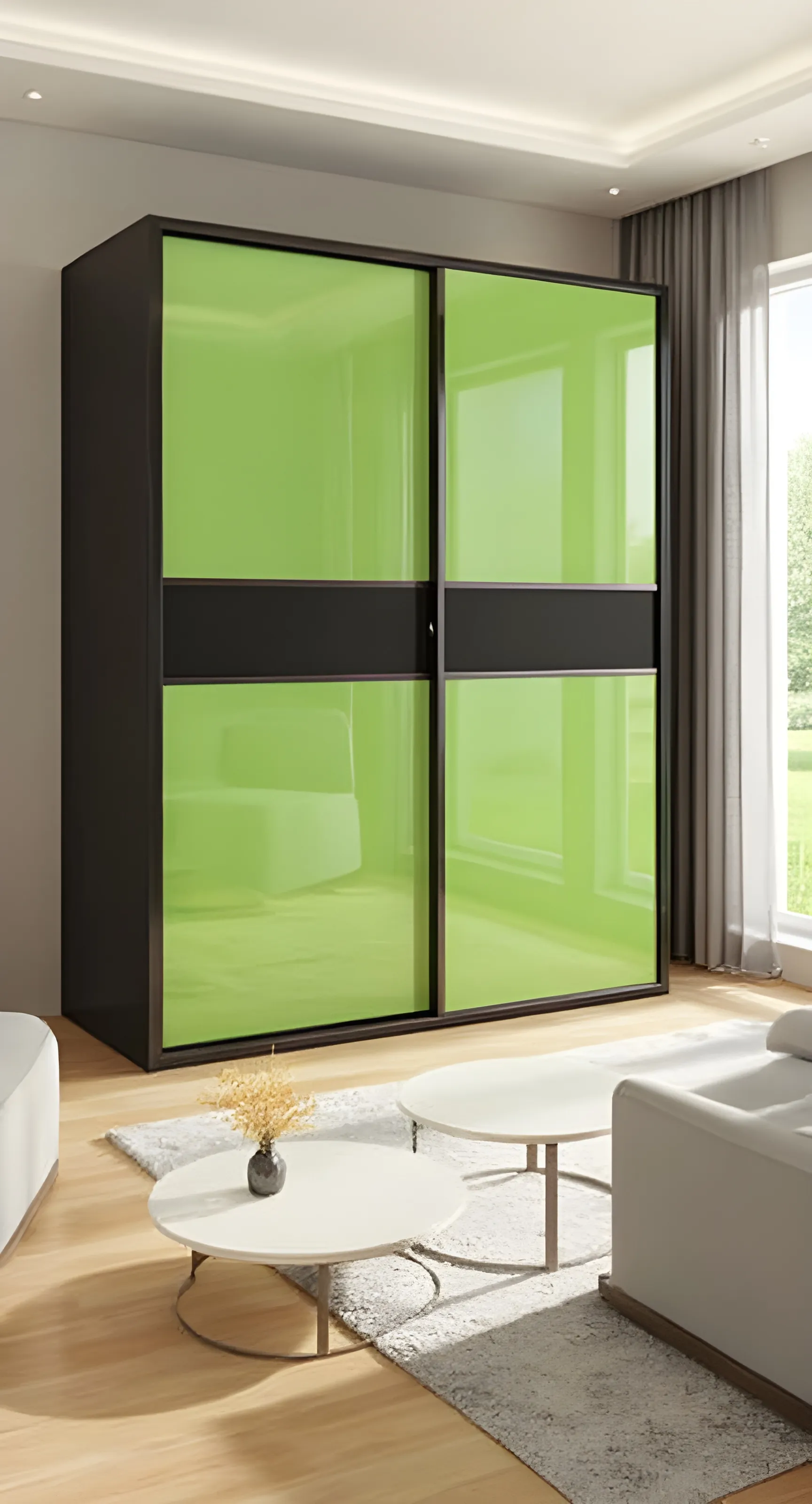 Modern Aluminium Sliding Wardrobe