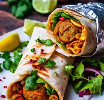 Masala Chaap Roll