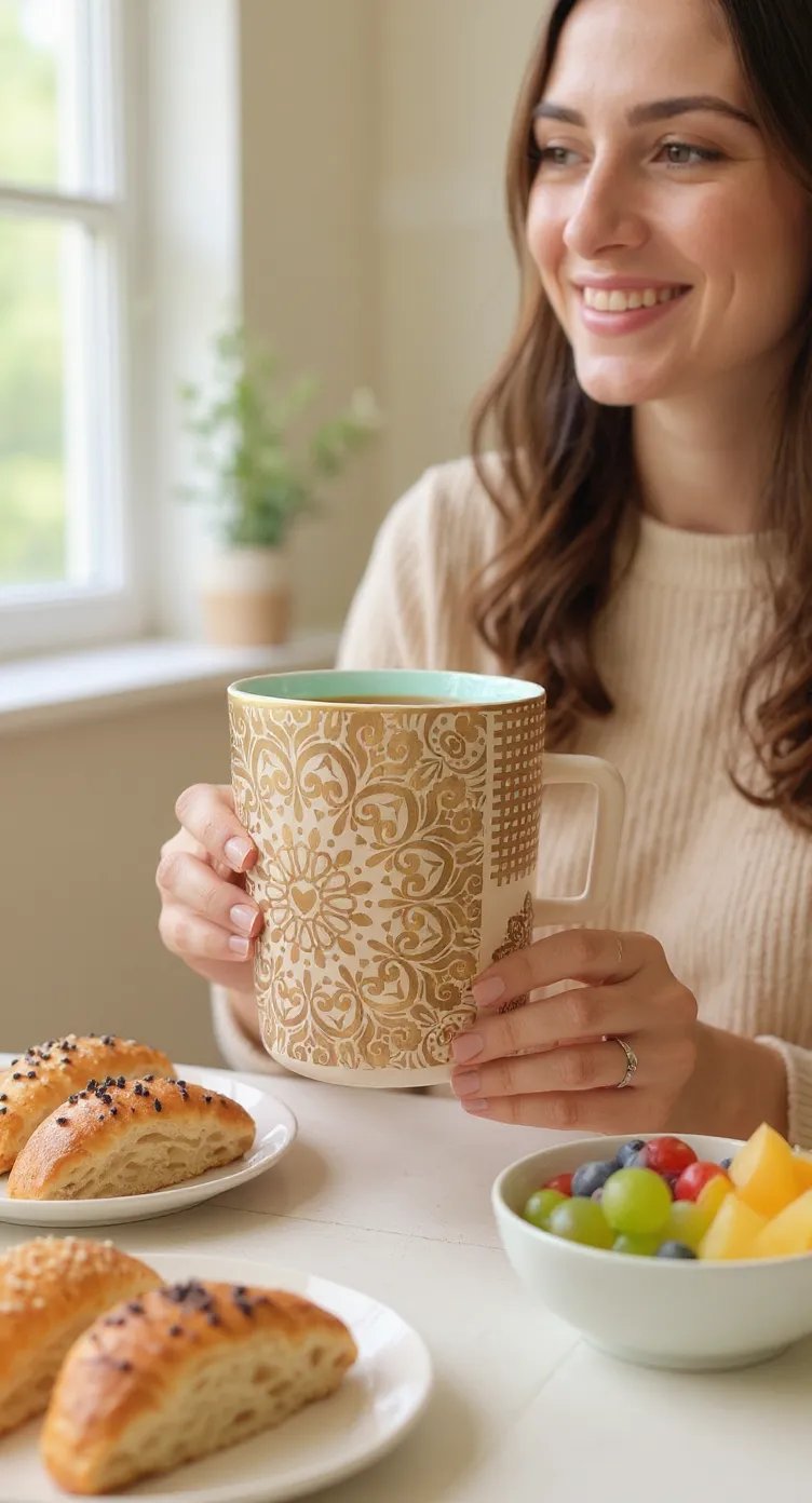 Decorative Ceramic Mug