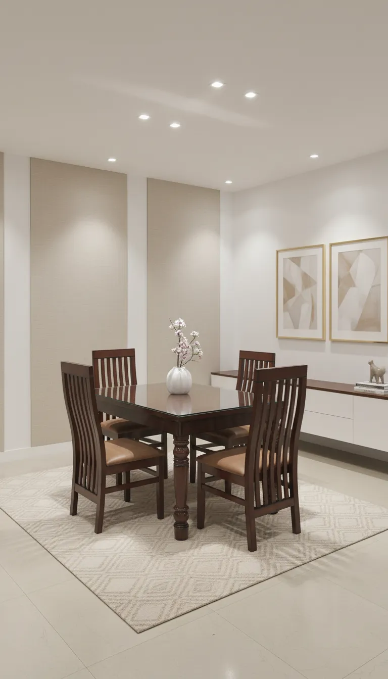 Wooden Dining Table Set