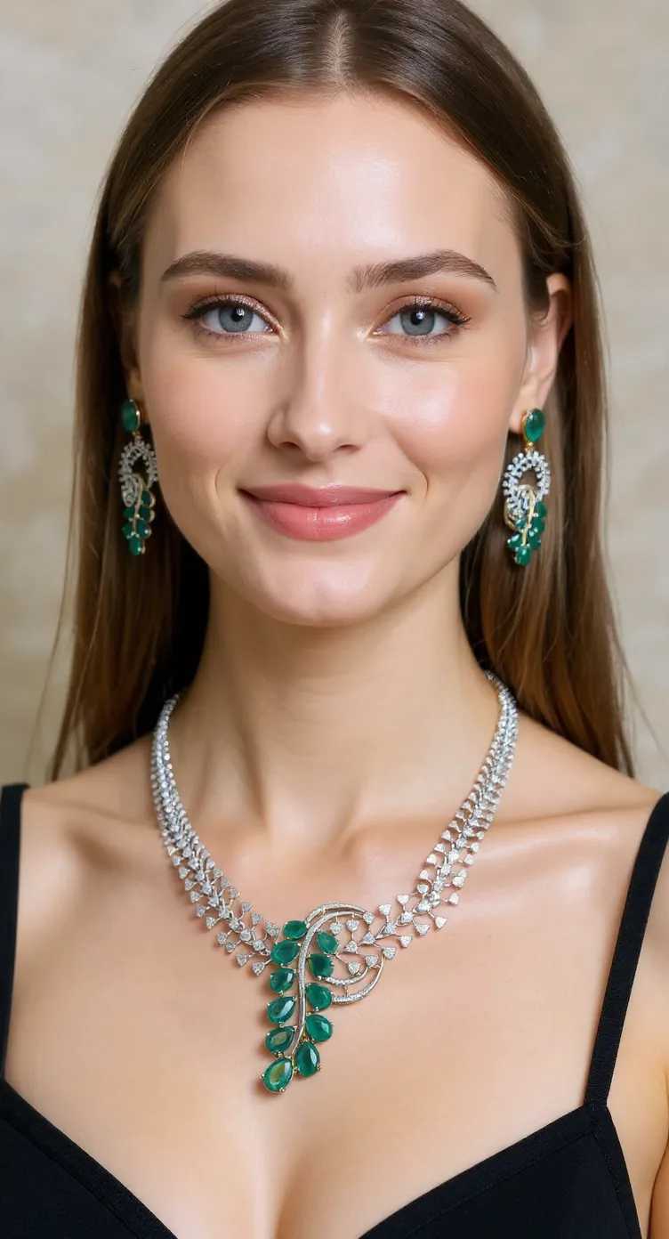 Diamond Necklace Set