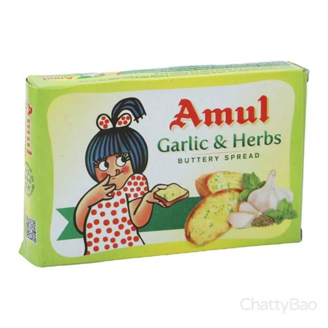 Amul Garlic & Herbs Buttery Spread 100 g