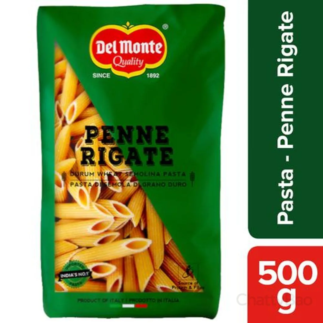 Del Monte Durum Wheat Pasta - Penne Rigate 500 g