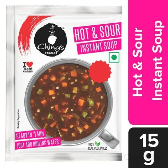 Chings Secret Hot & Sour Instant Soup 15 g