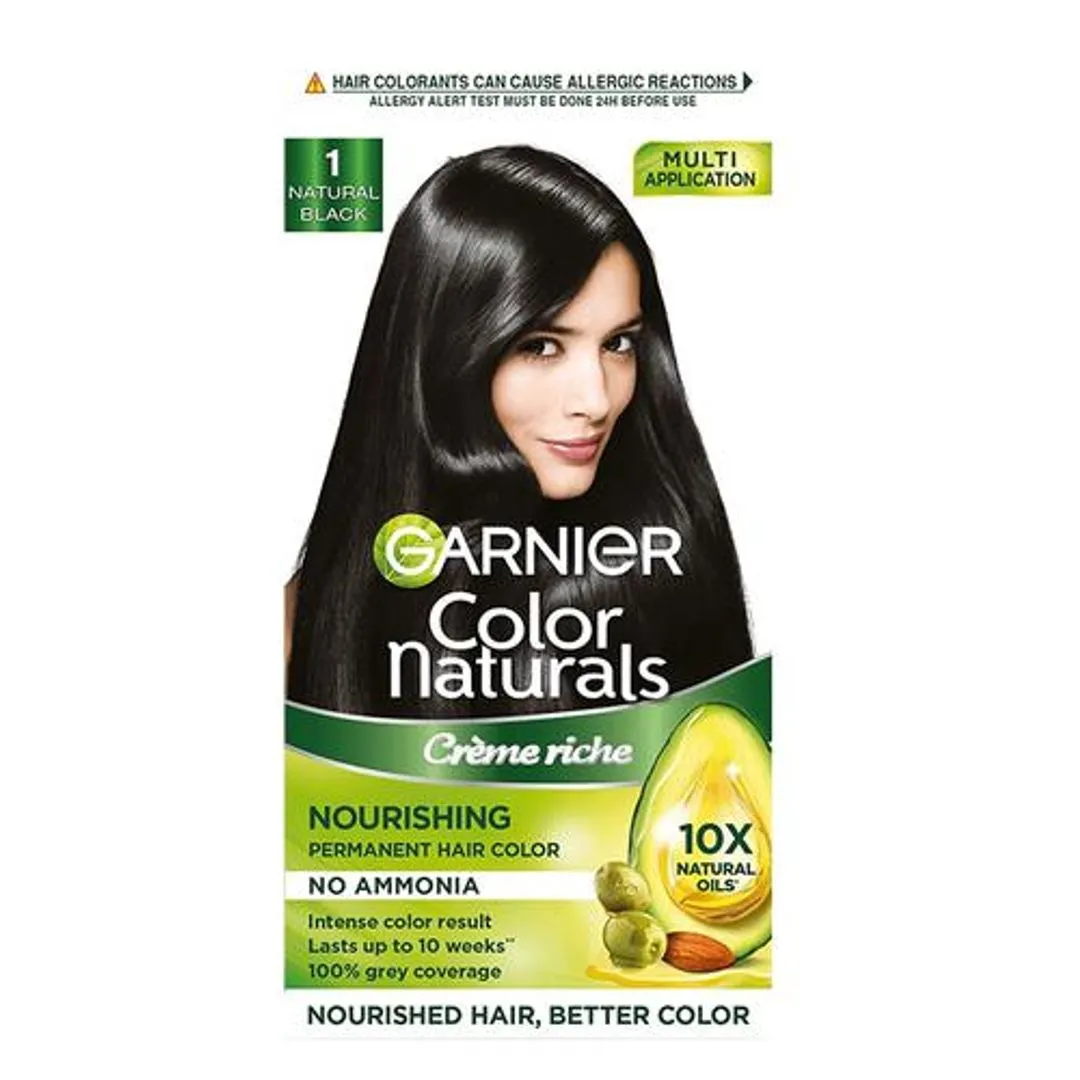 Garnier Color Naturals Hair Colour 1 Natural Black 130 g