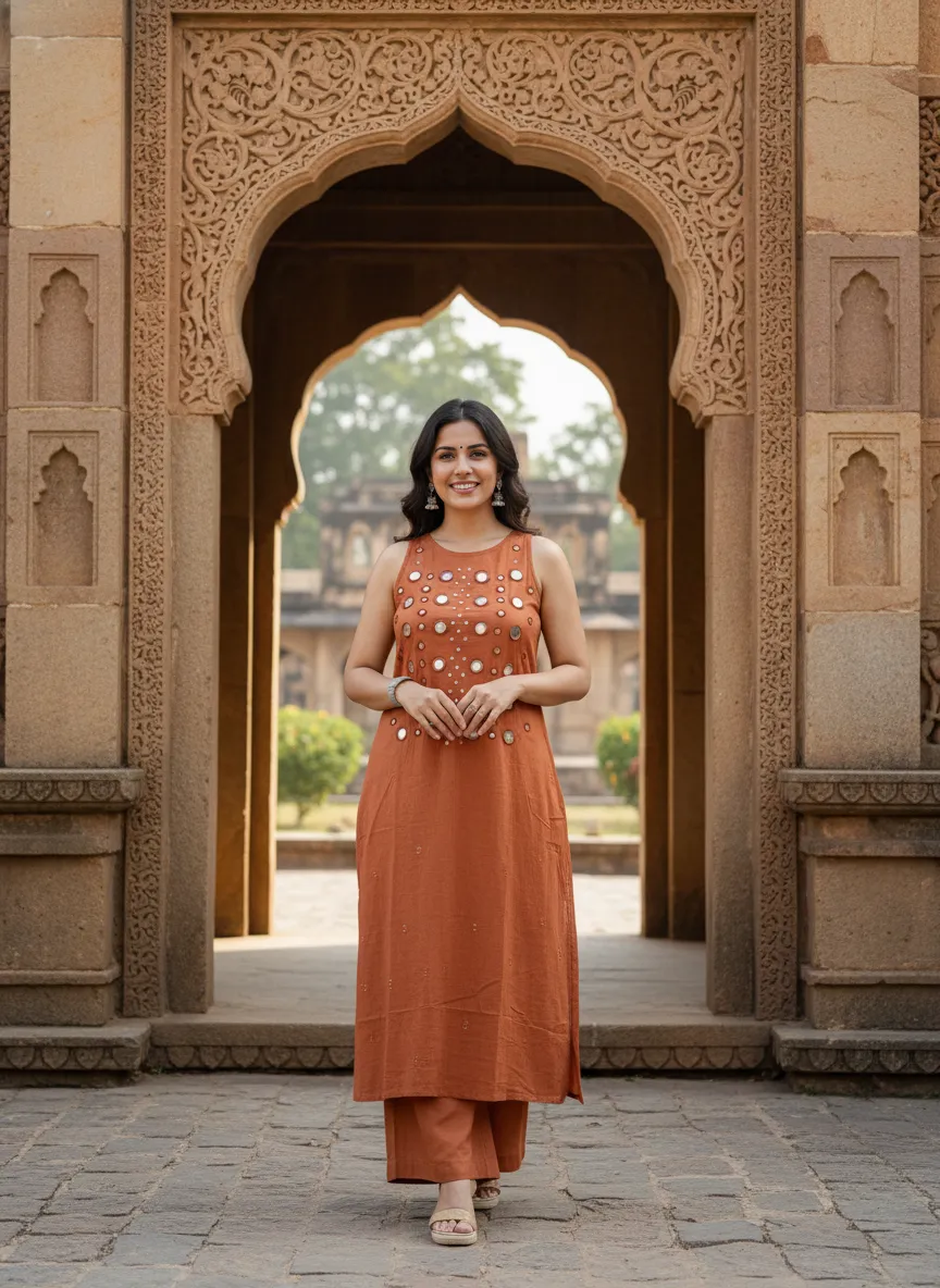 Embellished Mirror Dress