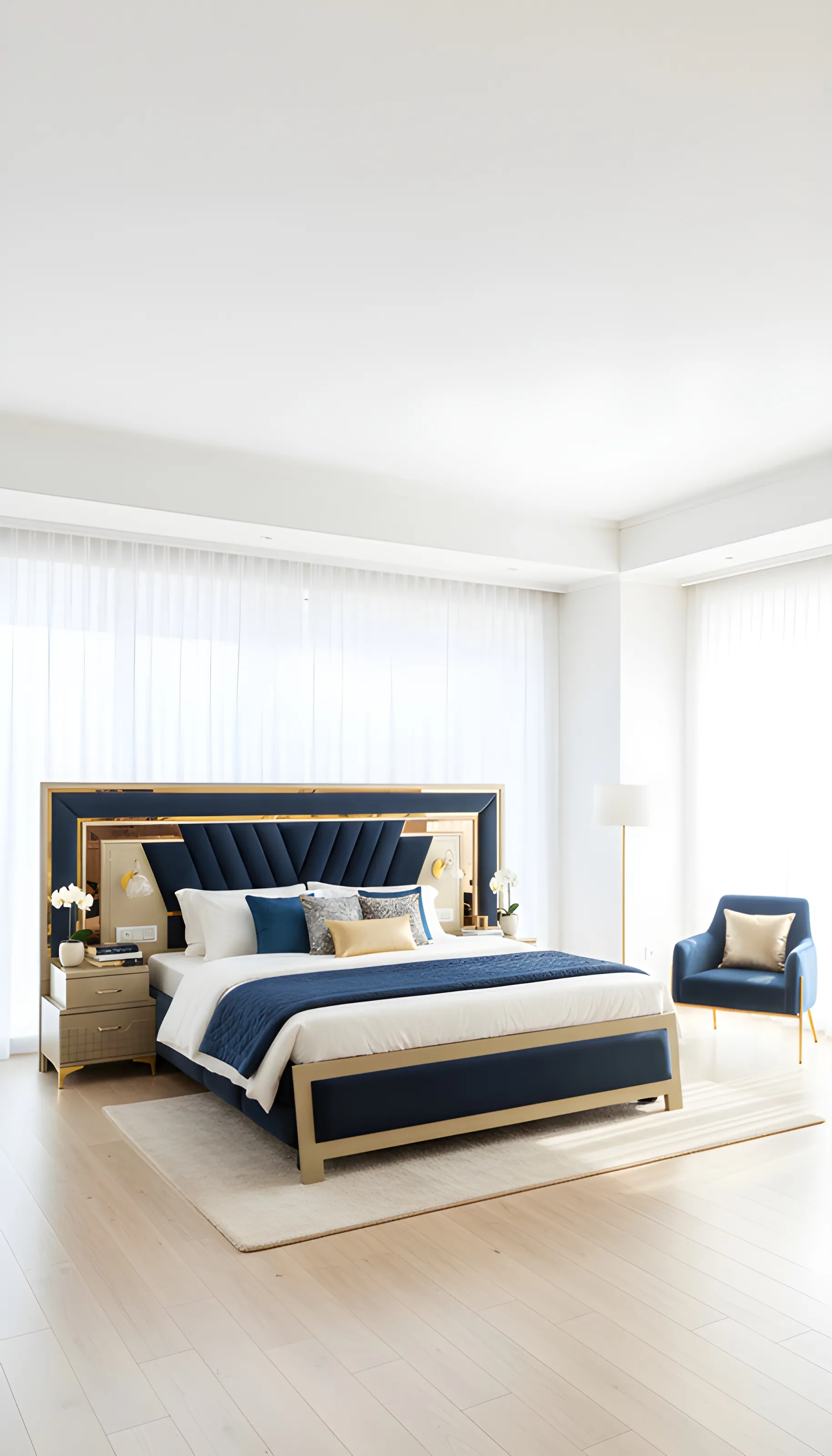 Luxury Panel Bed