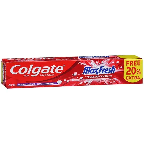 Colgate Max Fresh Anticavity Red Gel Toothpaste Spicy Fresh 38 g
