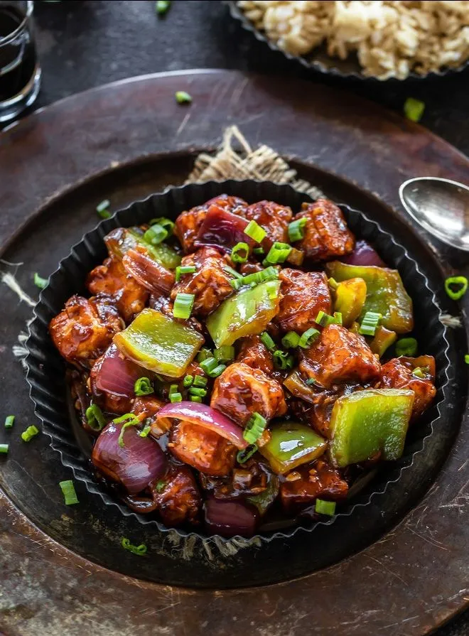 Chilli Paneer Dry Half