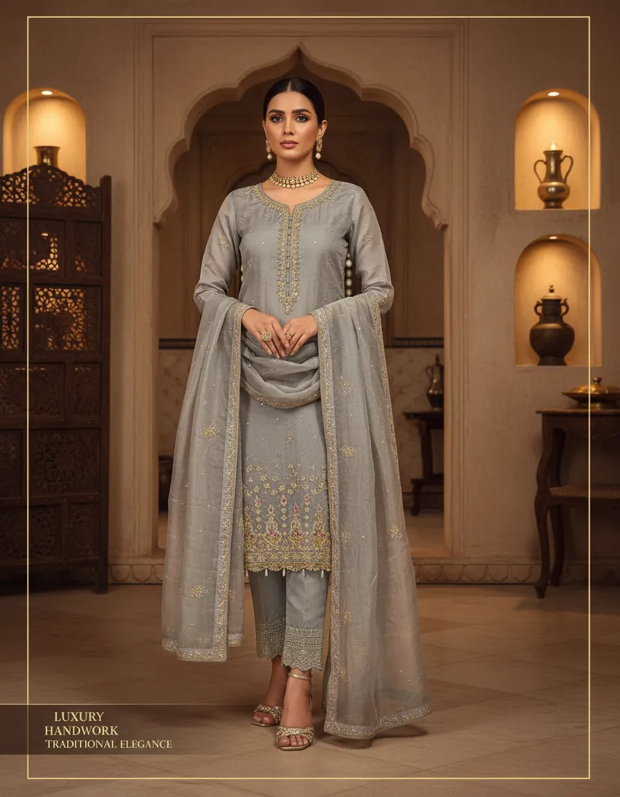 Luxury Handwork Suit view 2