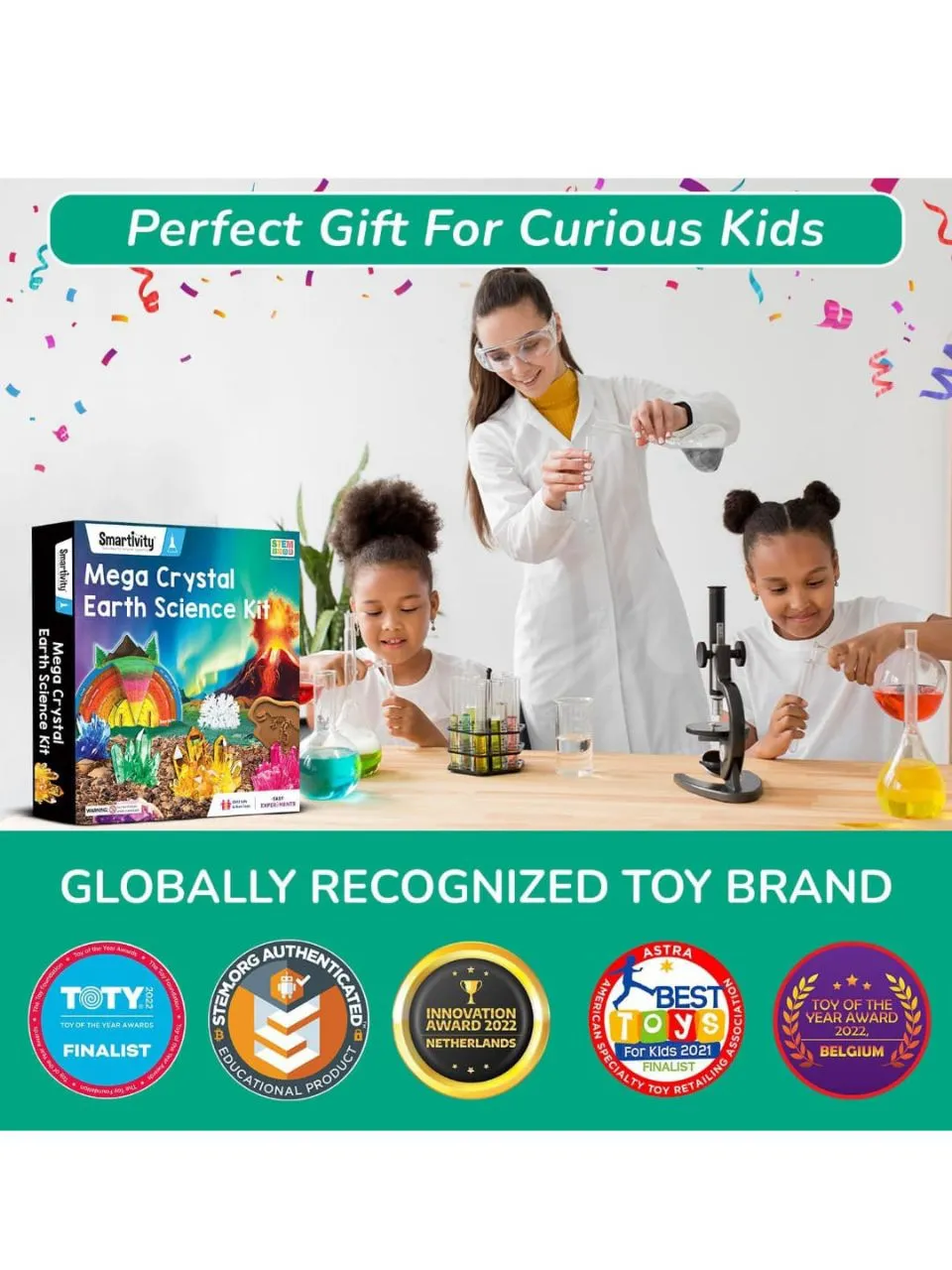 Smartivity Mega Crystal Earth Science Kit view 6