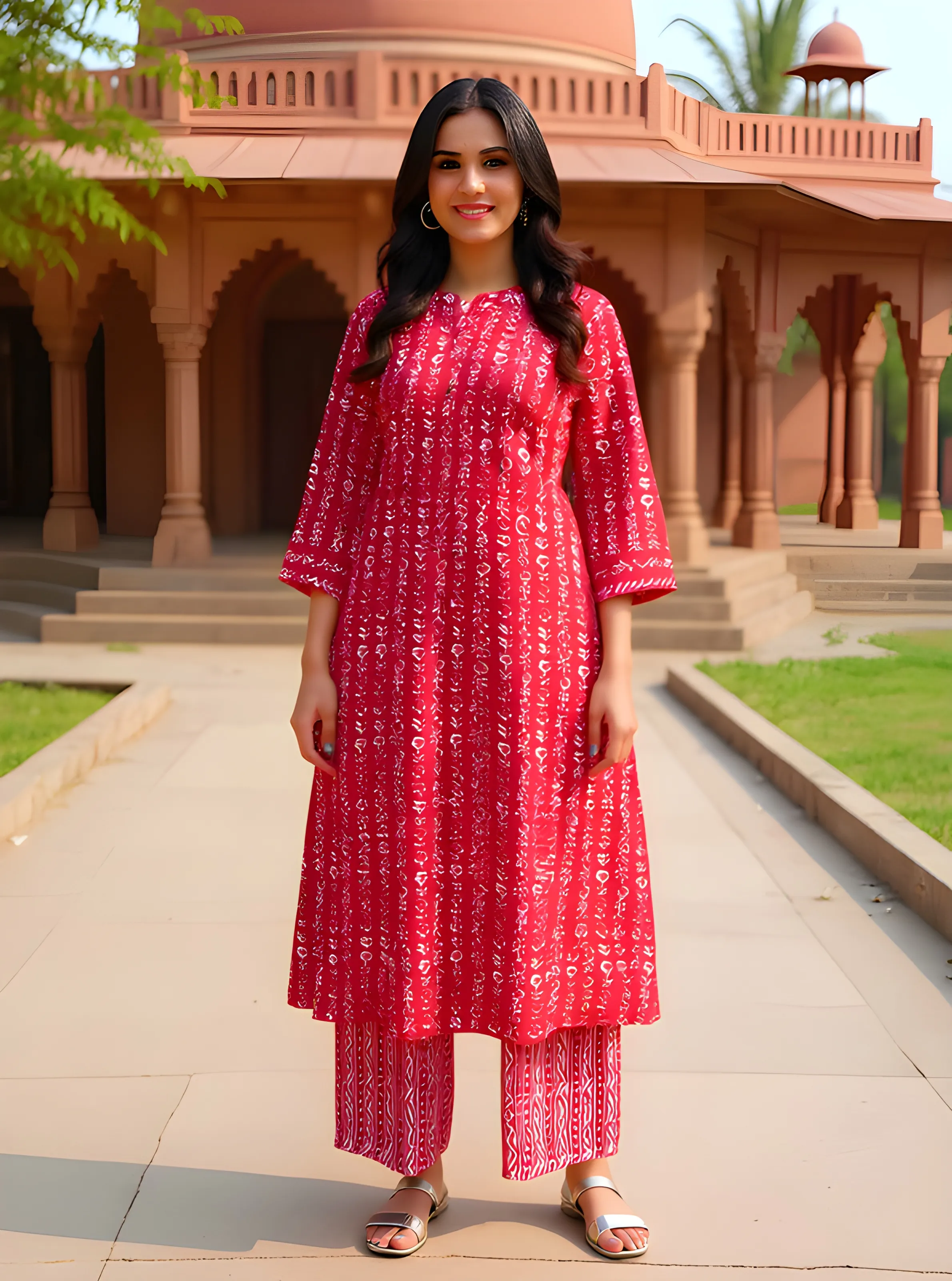 Karigari Printed Kurta Set