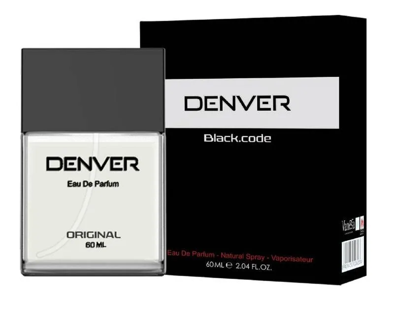 Denver Black Code Eau De Perfum - Natural Spray 60ml