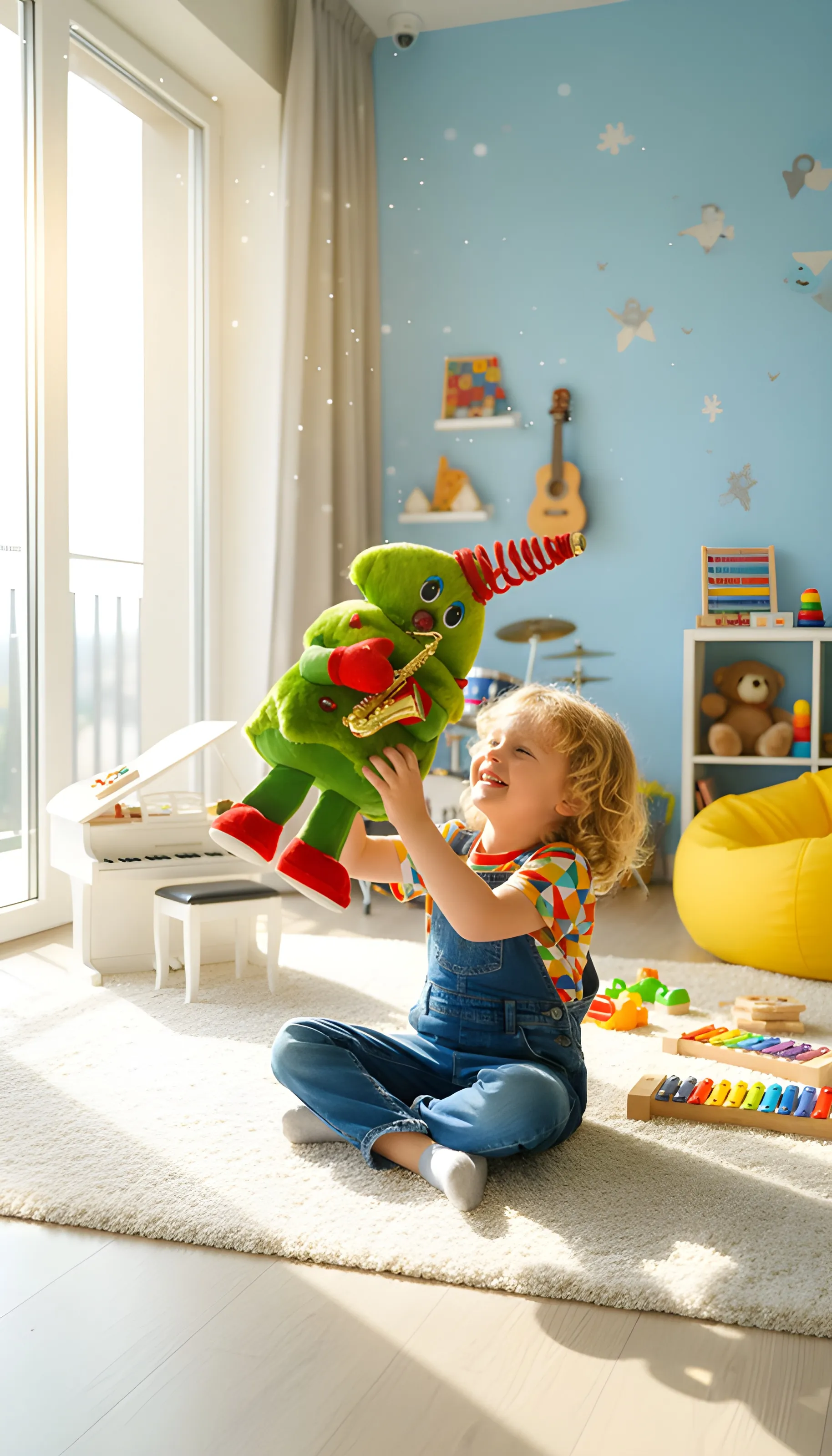 Jolly Musician Plush Toy