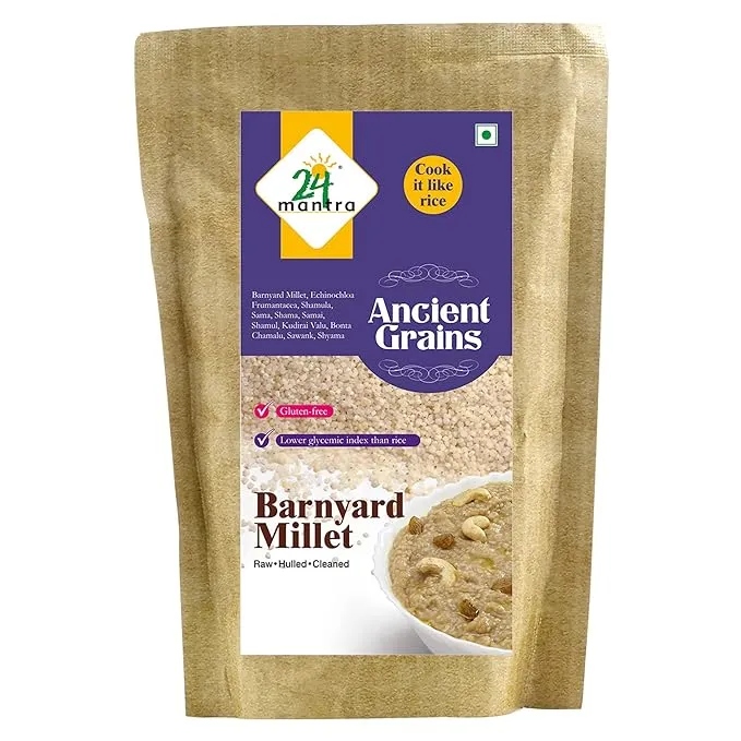 24 Mantra Parboiled Barnyard Millet 500 g
