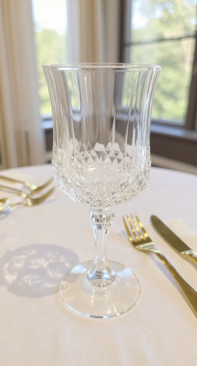 Crystal Wine Glass
