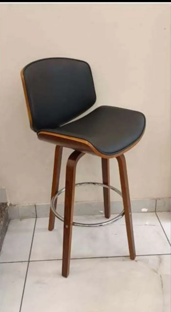 Modern Wooden Bar Stool