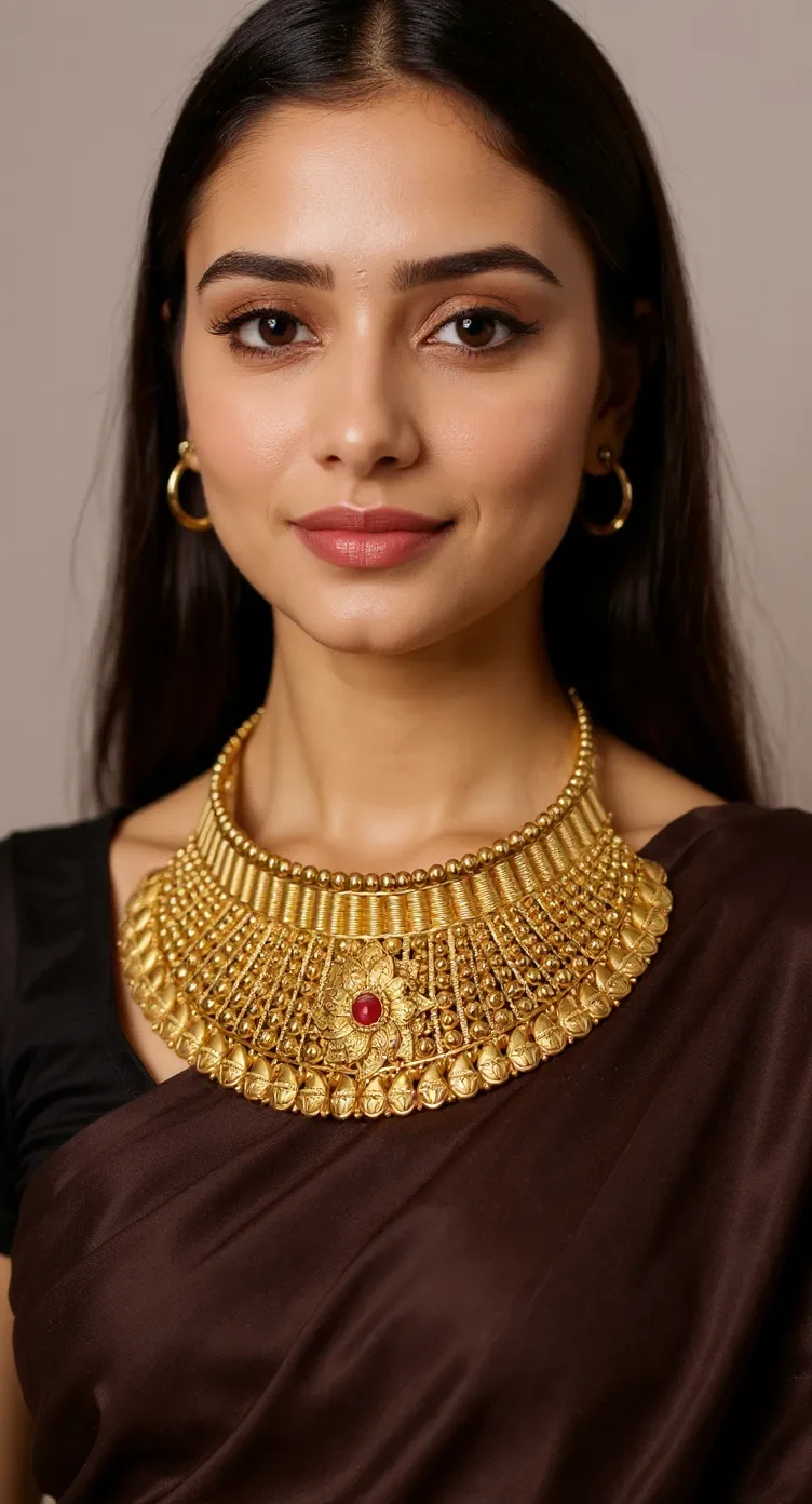 Gold Choker Necklace
