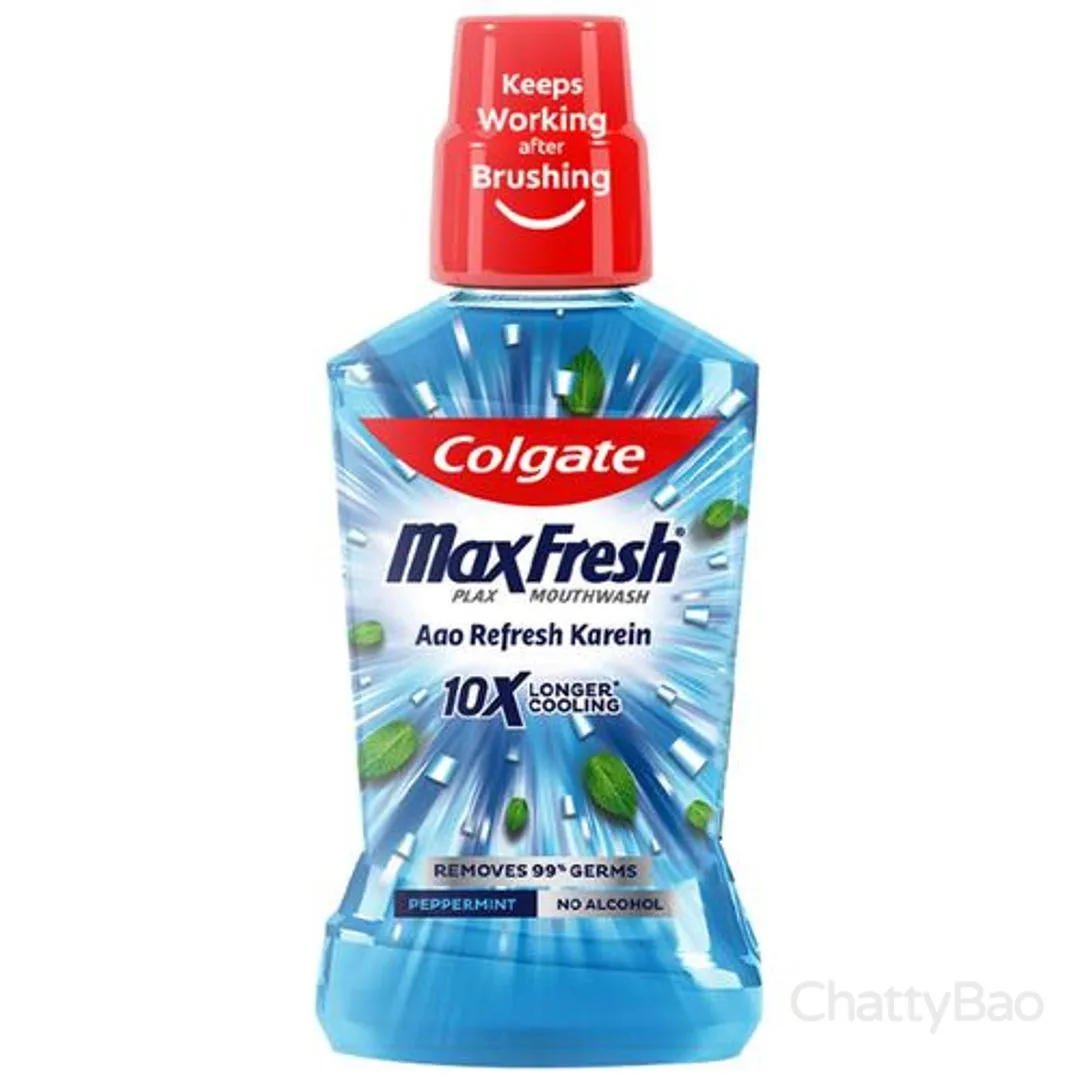 Colgate Mouthwash - Plax, Peppermint Fresh 250 ml