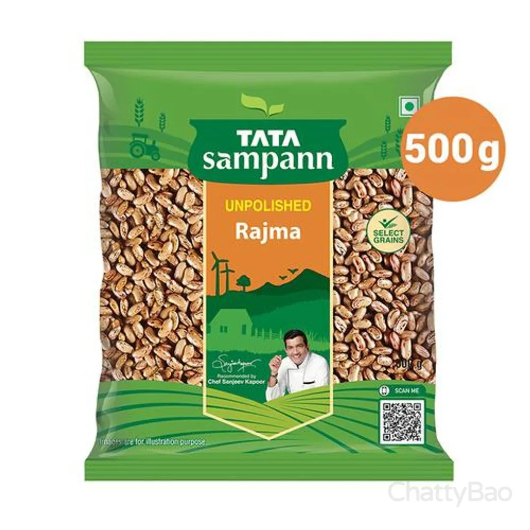 Tata Sampann Unpolished Rajma (Chitra) 500 g