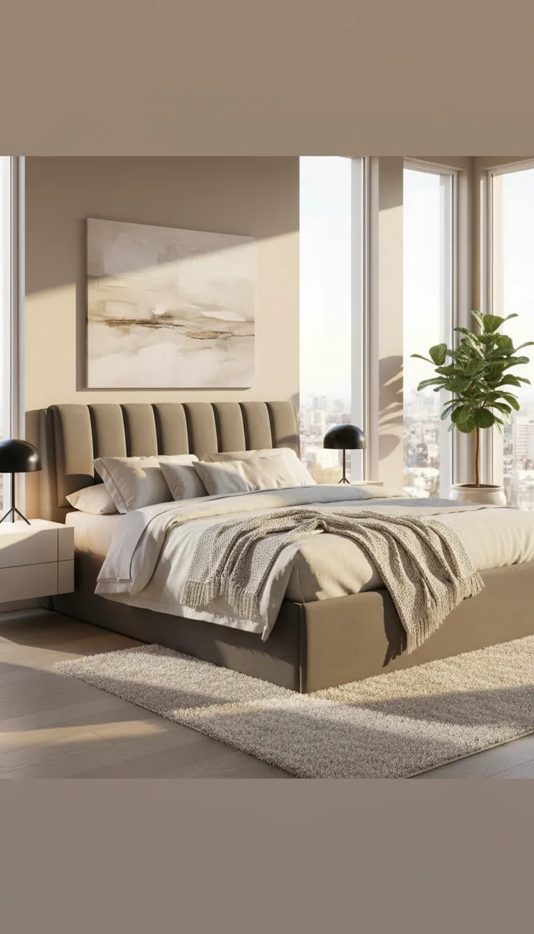 Upholstered Storage Bed