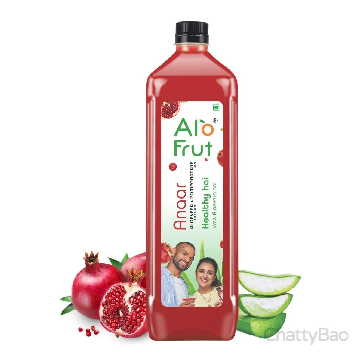 Alo Frut Anaar Juice With Aloe Vera 1 L