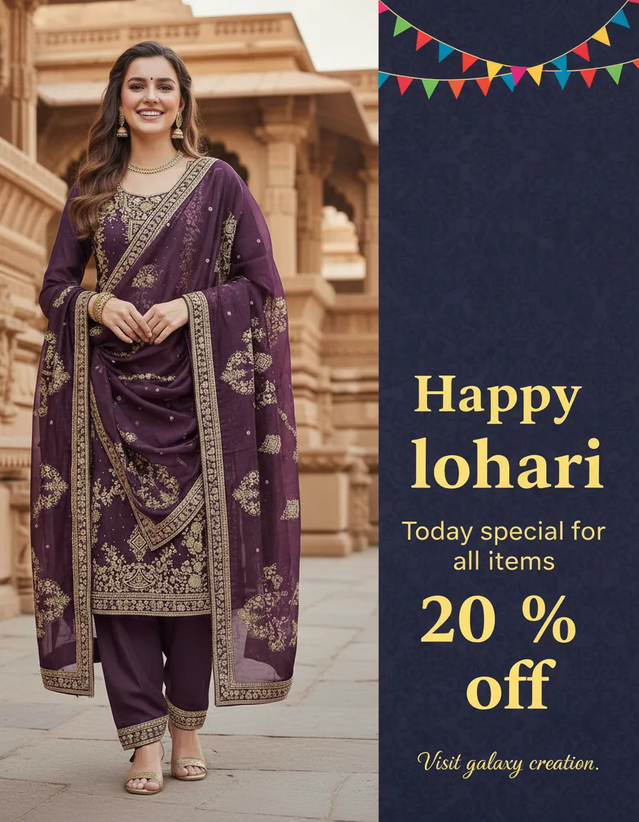 Embroidered Salwar Suit