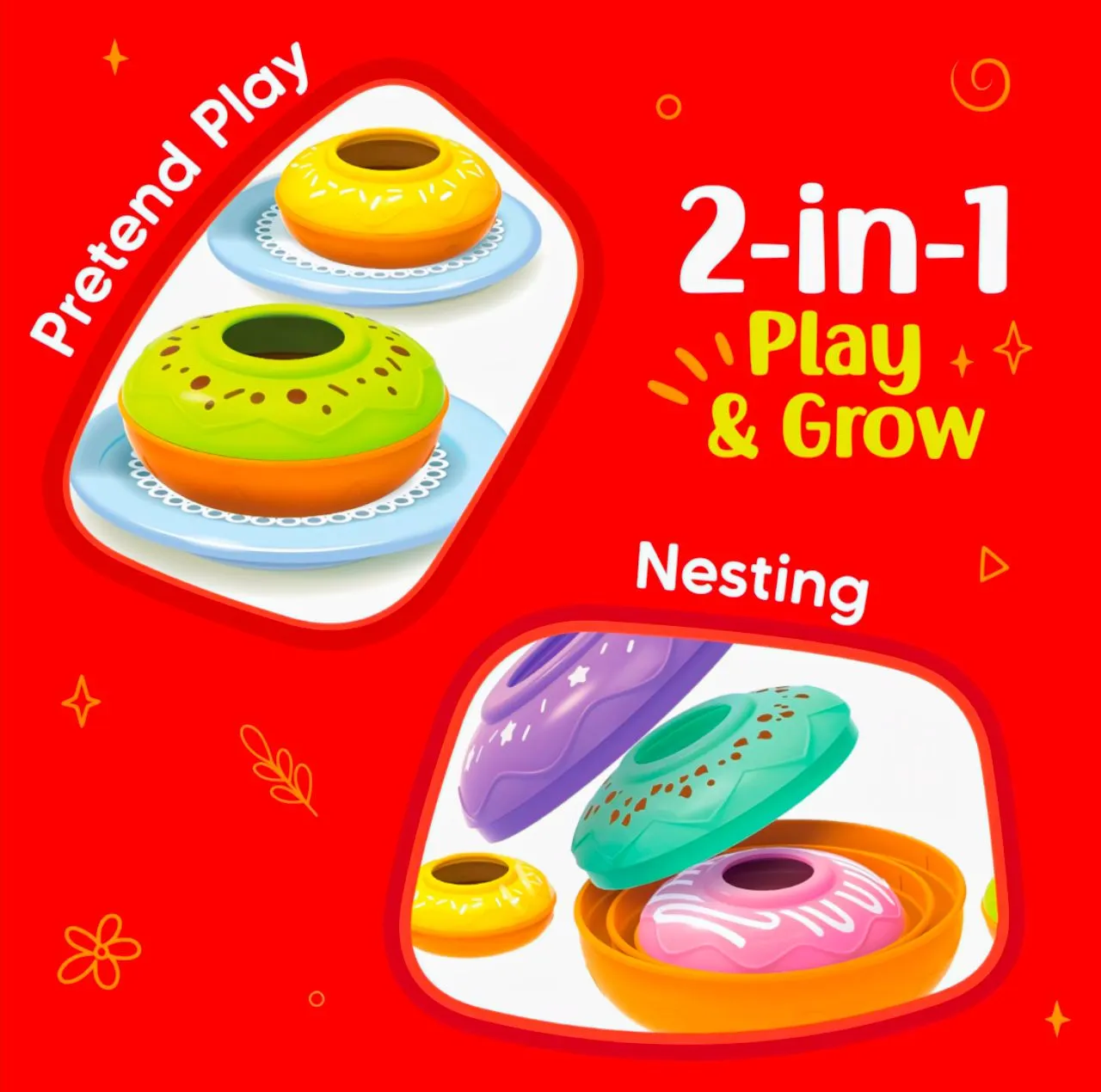 ImagiMake Nesting Doughnuts view 2