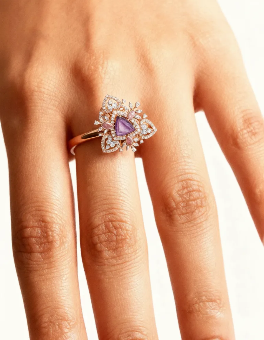 Gold Diamond Ring