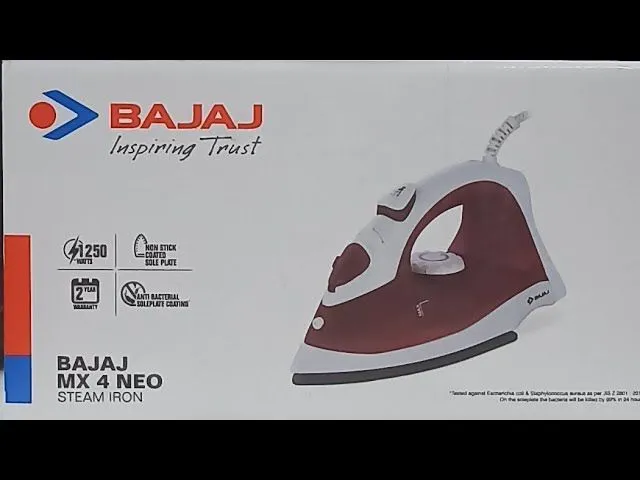 Bajaj MX 4 Neo Steam Iron