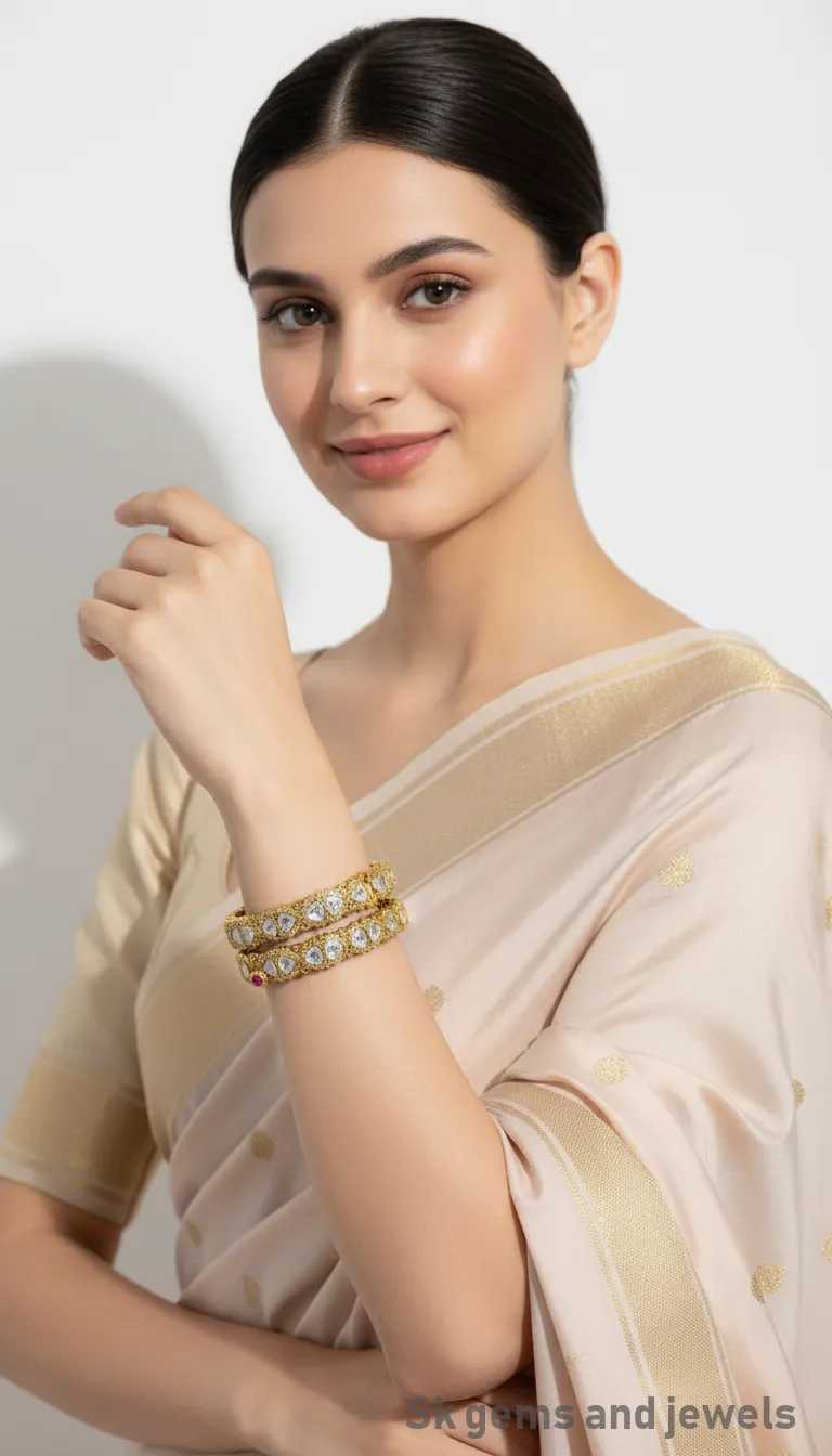 Gold-Toned Bangle Set