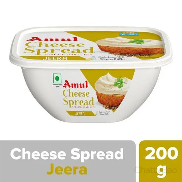 Amul Cheese Spread - Jeera 200 g