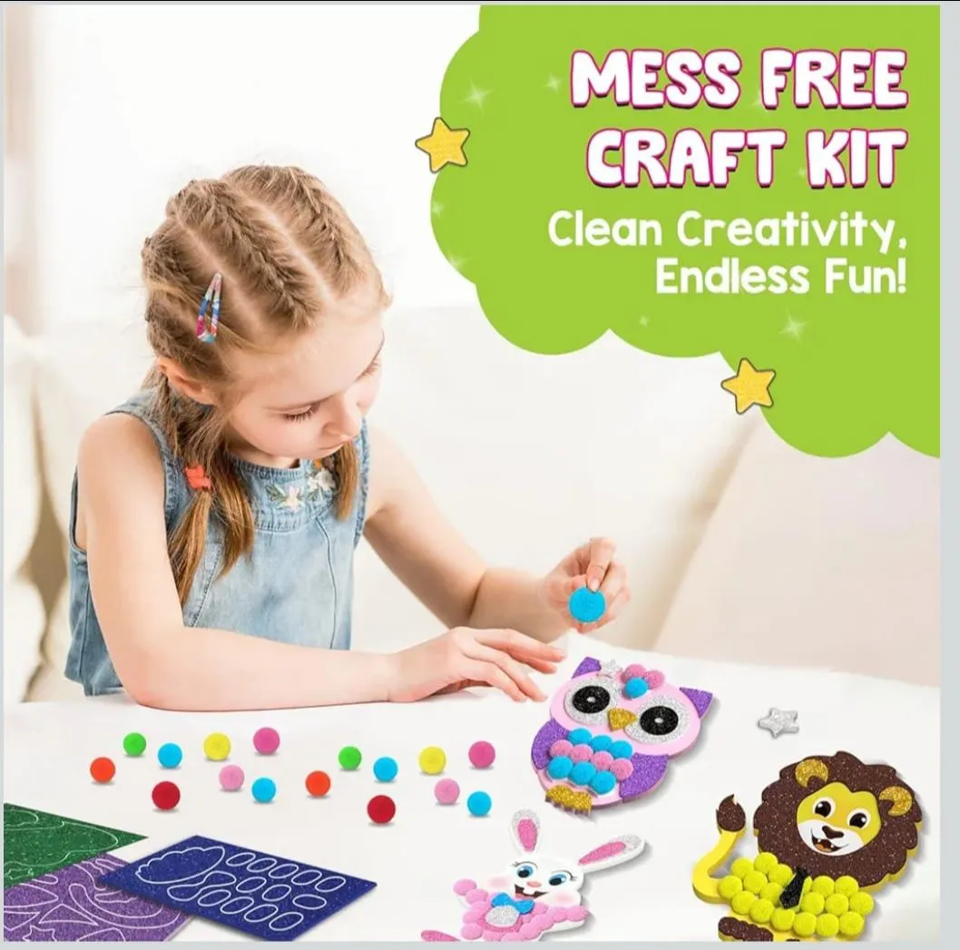 Smartivity Pom-Pom Magnet Crafts view 5